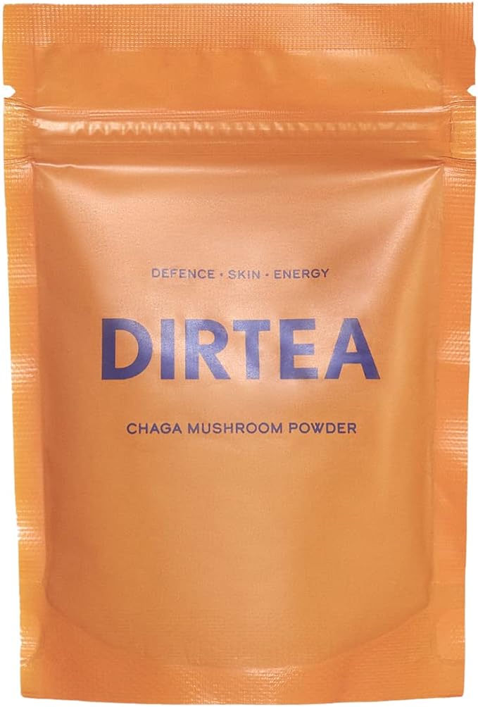 DIRTEA chaga supplement powder_benefits of chaga mushroom_wearehumans.digital