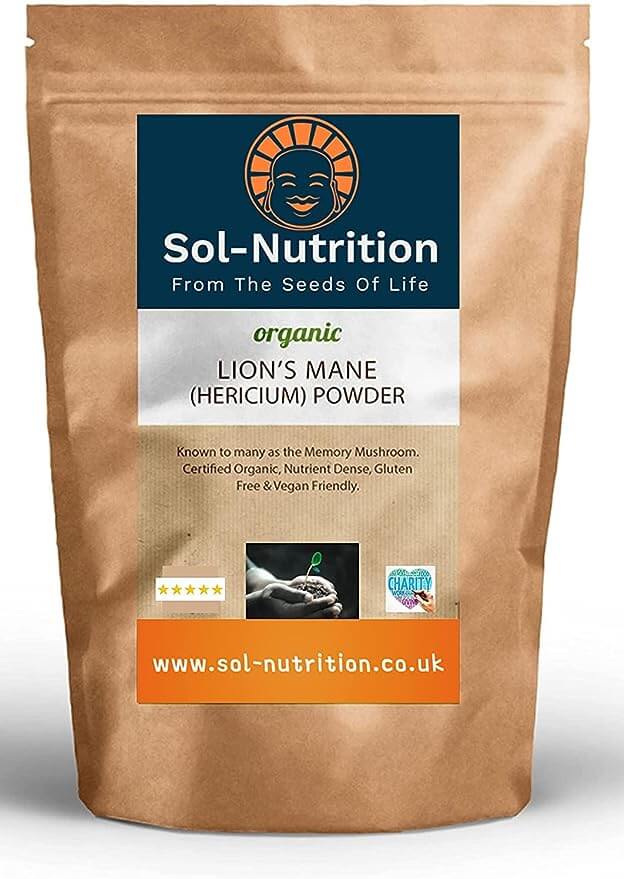 Sol Nutrition Lions Mane Mushroom Powder_Benefits of Lions Mushroom_wearehumans.digital